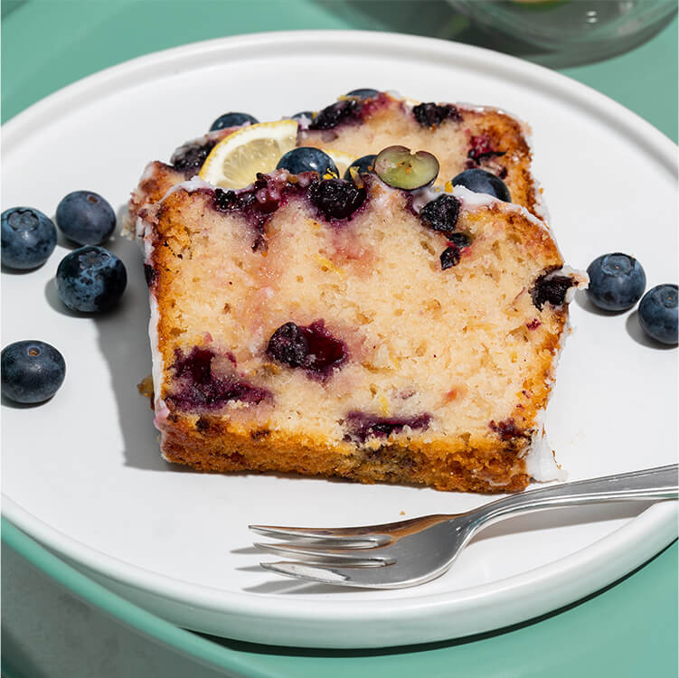 mymuesli Blueberry Lemoncake - lecker fruchtiger Sommer Kuchen