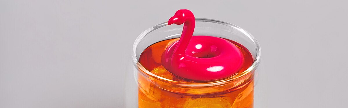 Das Flamingo Teesieb bringt Somerspaß in die Teetasse