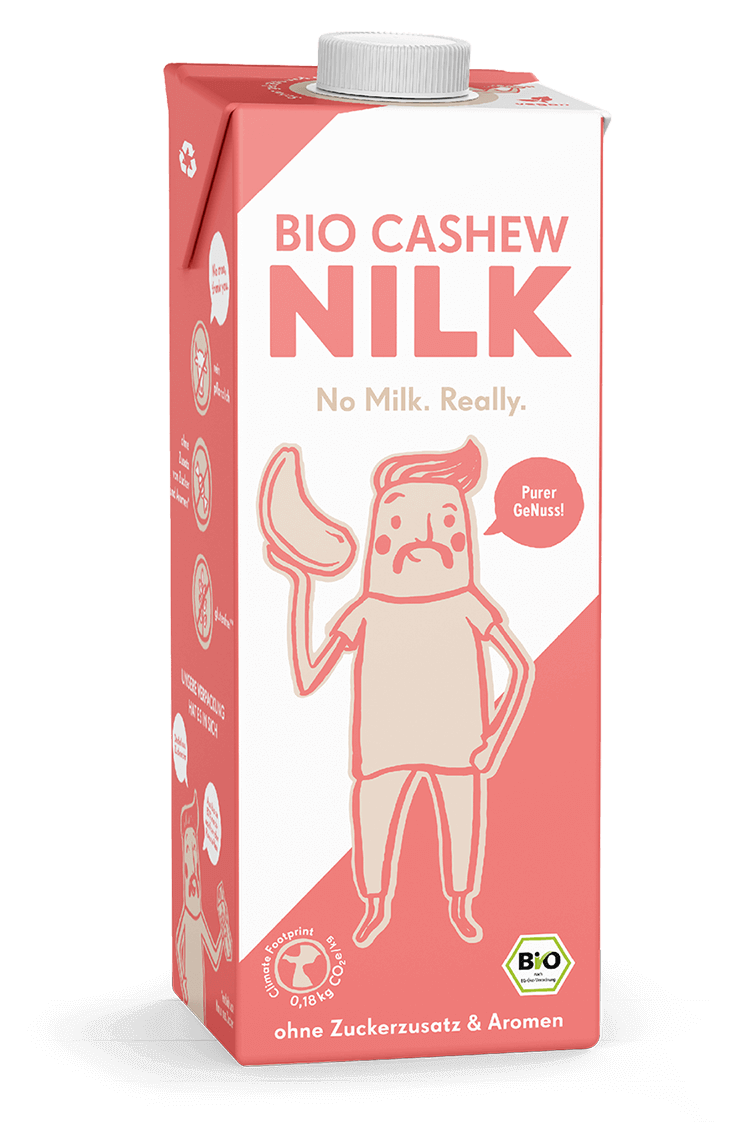 Cashew Nilk: Nussiger Geschmack in Bioqualität