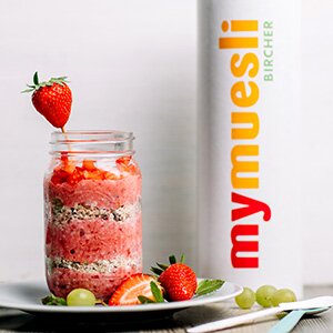 Vegane Frucht-Smoothie-Bowl
