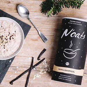 Noats Porridge für das Rezept der Vanillekipferl
